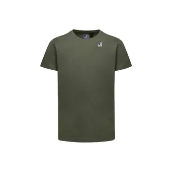 K WAY T Shirts Men Green
