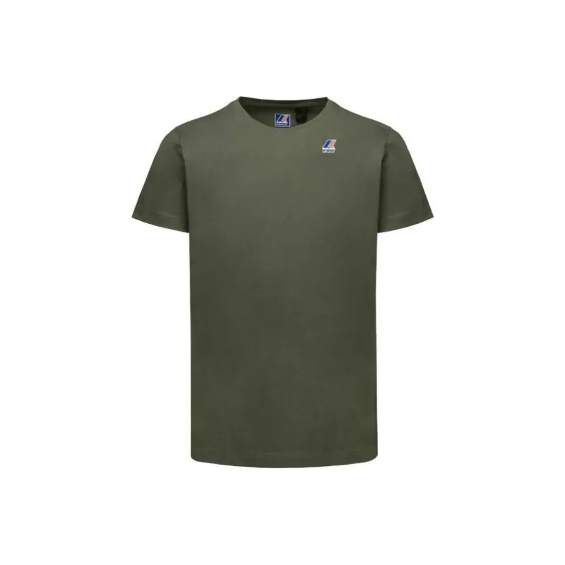 K WAY T Shirts Men Green-0