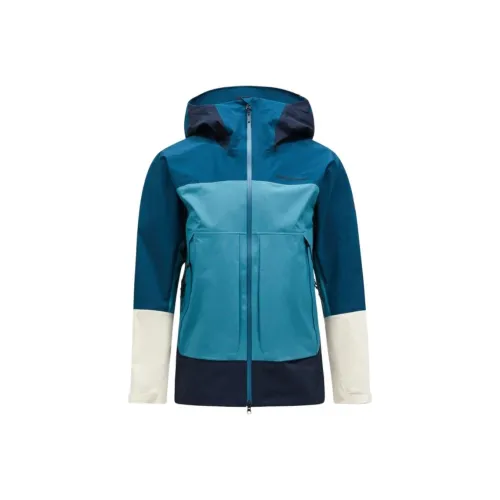 PEAK PERFORMANCE Vislight Gore Tex C Knit 3L Jackets & Coats Men's Military Blue