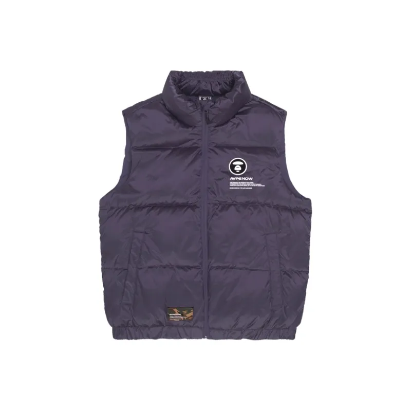 Aape Logo patch Sleeveless Padded Gilet-4