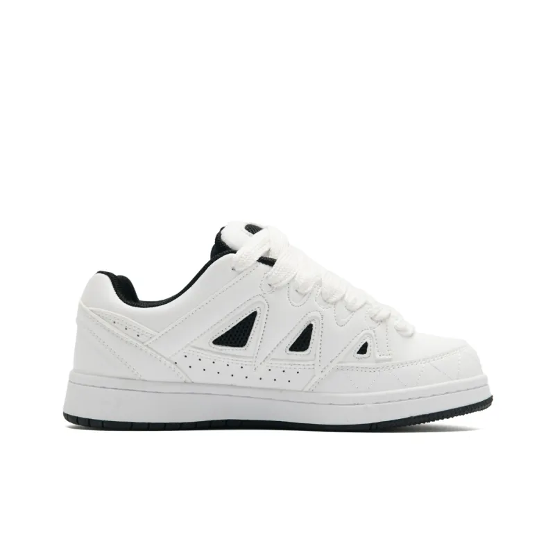 Circle Small Coverage Abrasion Resistant Lightweight Low Top Skateboard Shoes Unisex-11