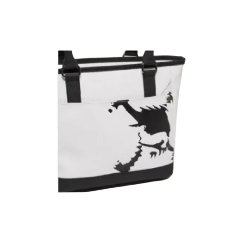 Oakley Polyester Tote Bag, Shopping Bag, Handbag Mini Unisex White-3
