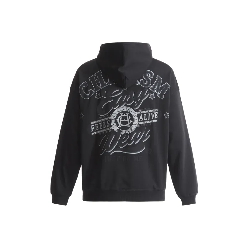 CHINISM Blackwater Series Sweatshirt Unisex Dark Gray-0