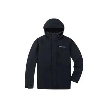 Columbia 2022 Fall Outdoor Hiking Water Resistant Windproof Breathable Windbreaker Jacket Men's Graphite Black