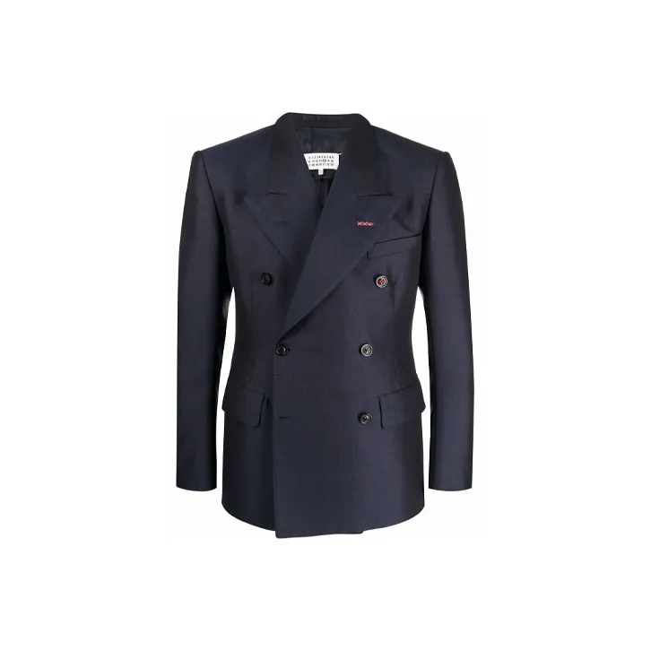Maison Margiela Double breasted Navy Blazer-0