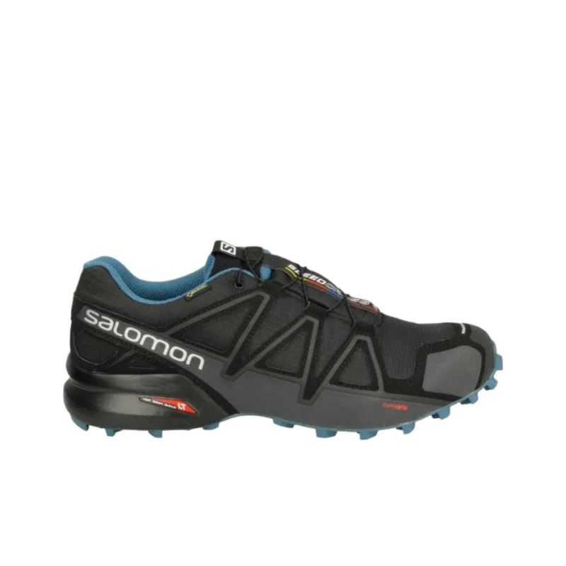 SALOMON Speedcross 4 Anti Slip Wear Resistant Low Top Trail Running Shoes Unisex Black-1