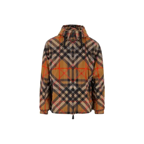 Burberry SS23 hooded Jacket Men's Brown