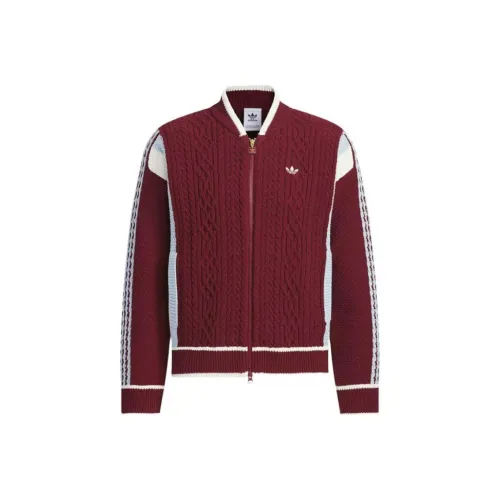 Adidas Originals Knitwear Unisex Burgundy