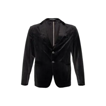 EMPORIO ARMANI SS22 Business Suits Coats Men's Black