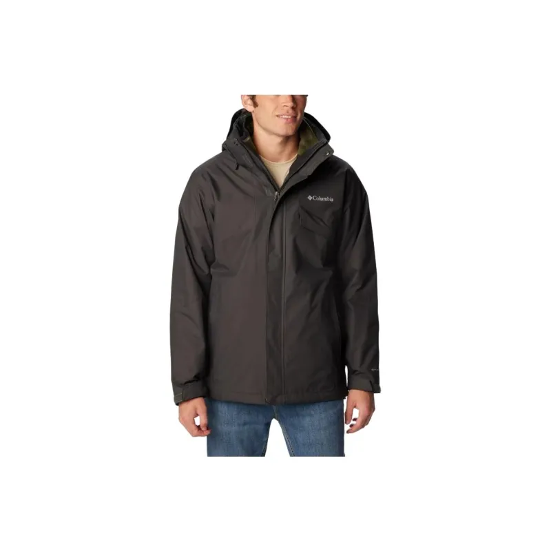 Columbia Windbreaker Jackets Men Dark Gray-0
