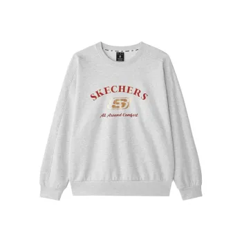 Skechers Sweatshirt Unisex Light Heather Gray