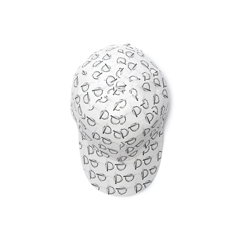 Burberry Cotton Baseball Caps Men's White-2