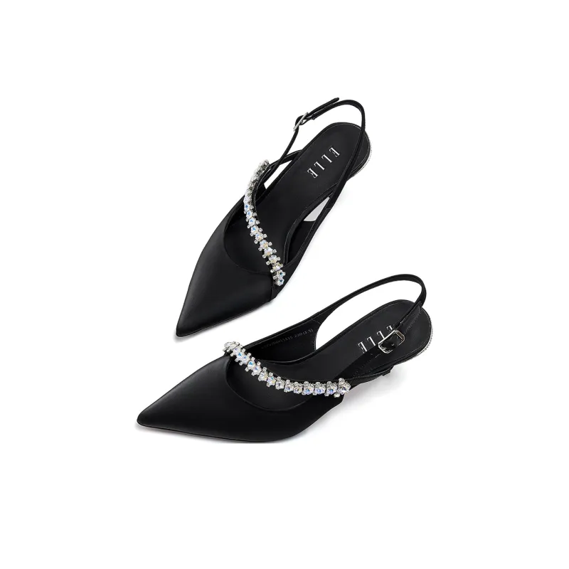 ELLE Slim Heel High Heels 7.5cm Women's-8