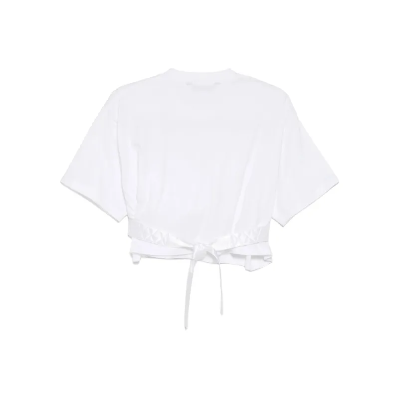 PushBUTTON Bra Point Cropped Top-1