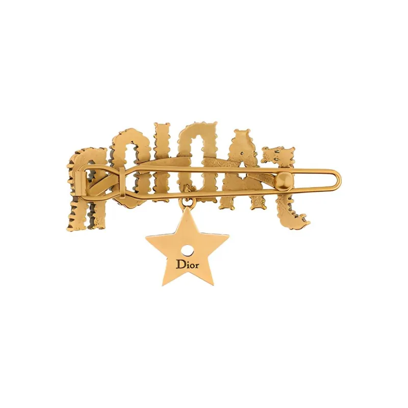 DIOR J'ADIOR Hair Clips Women's Gold White-1