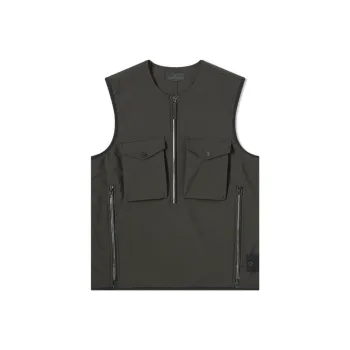 STONE ISLAND Ghost Collection Vests Men Black