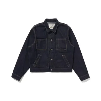 Levis Denim Jackets Men Dark Indigo