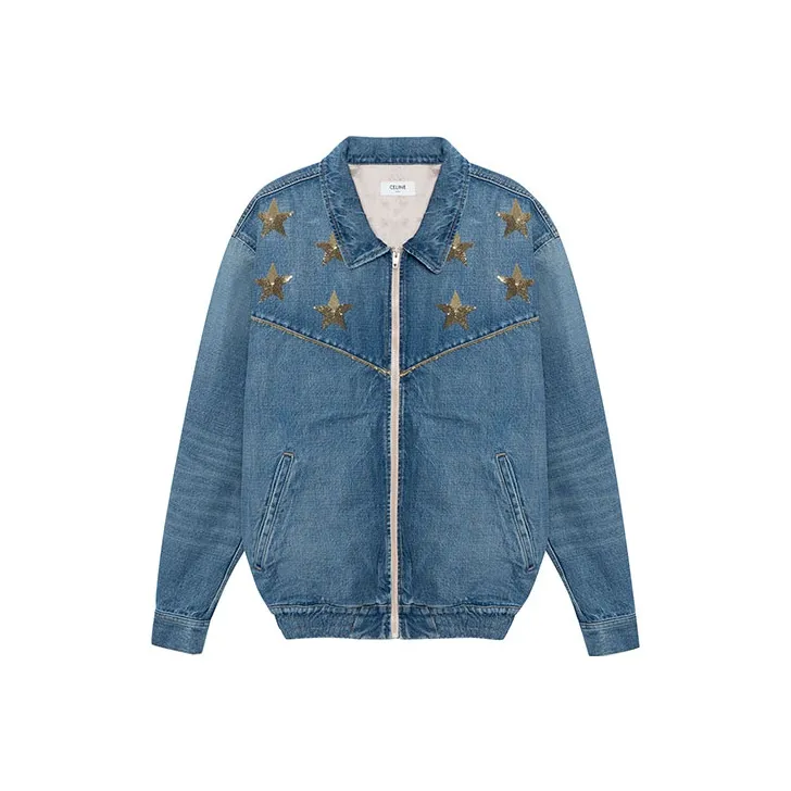 CELINE SS22 Denim Jacket Men's Blue-0