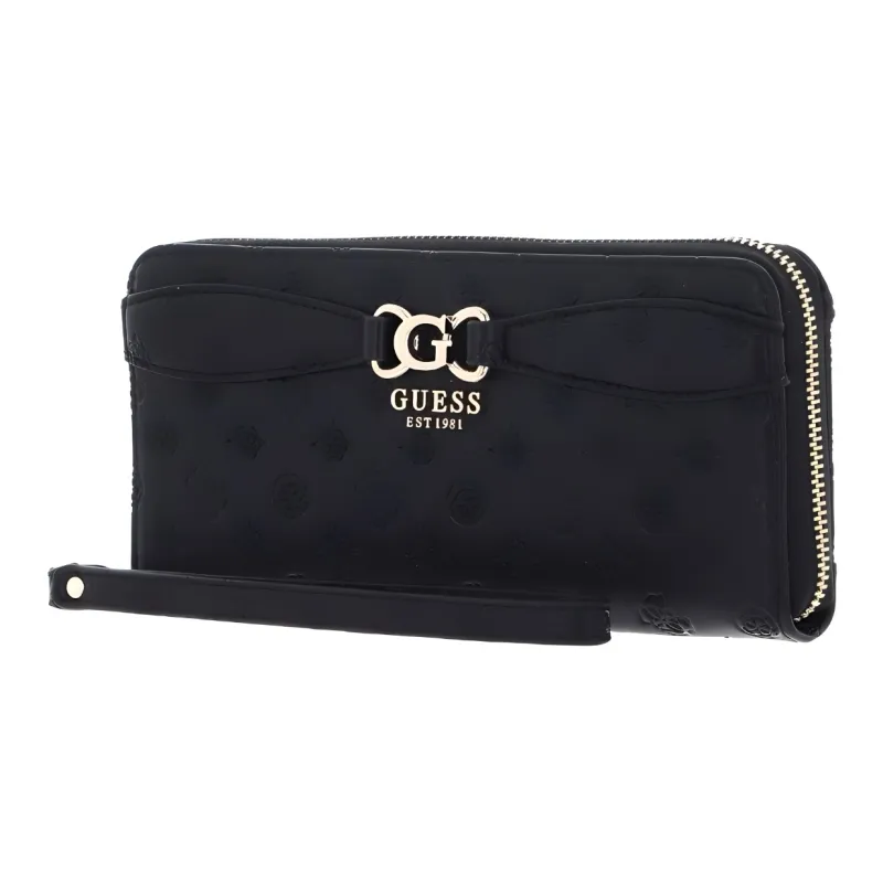 GUESS Artificial Leather Wallet Women's Black-1