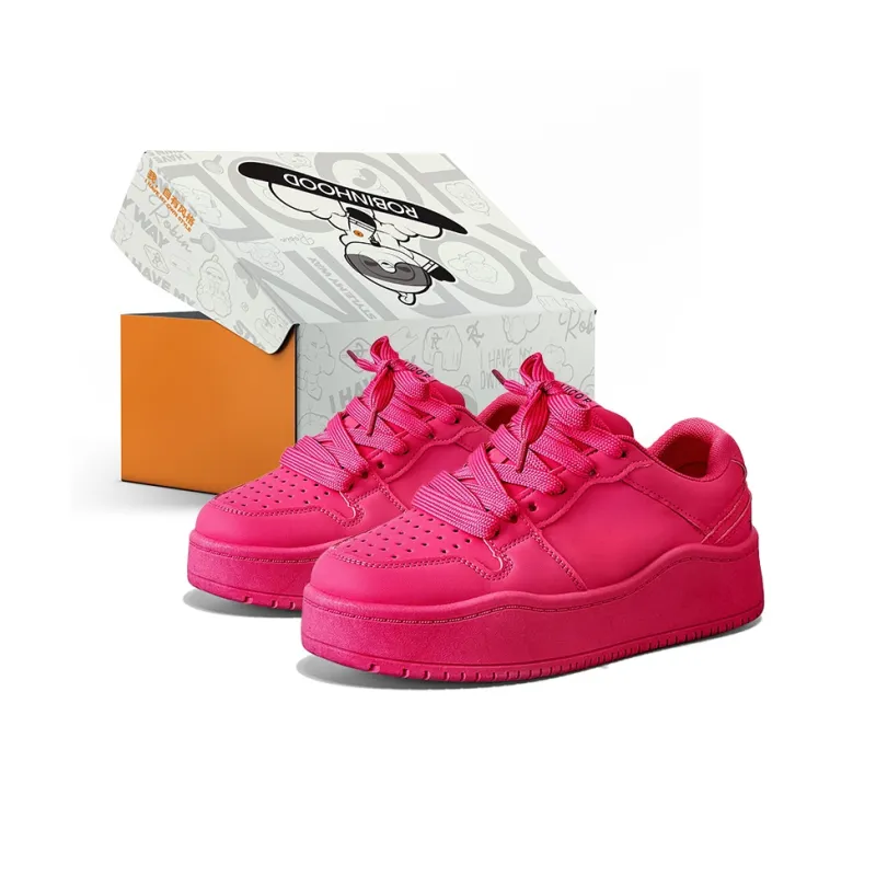 ROBINHOOD Slip Resistant, Abrasion Resistant, Lightweight, Breathable Low Top Skateboard Shoes Women's Box-5