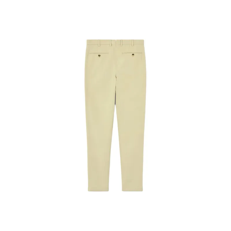 Loro Piana Carlo Casual Pants Men's Moon Peridot-1