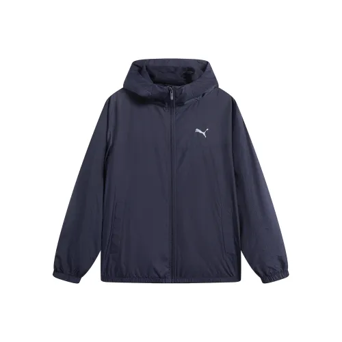 PUMA WINDBREAKERESS Jackets Coats Unisex Dark Blue