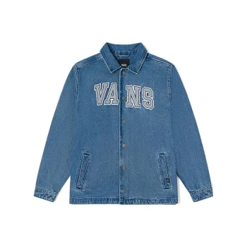 Vans Denim Jackets Men Washed Blue