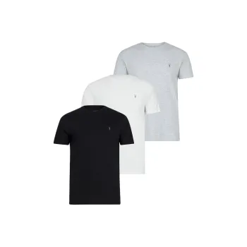 ALLSAINTS T Shirt Men's 3 Pack 3 Pack White+Black+Gray