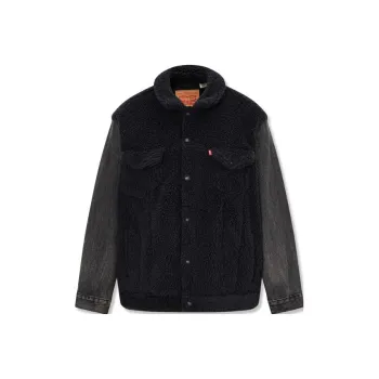 Levi's Denim Jacket Men's Black Gray