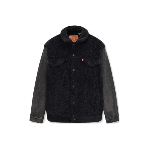 Levi's Denim Jacket Men's Black Gray