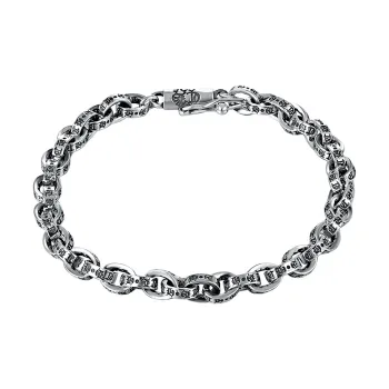 PUENTE S925 Silver Bracelets Men's