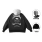 Black[Detachable Hooded]