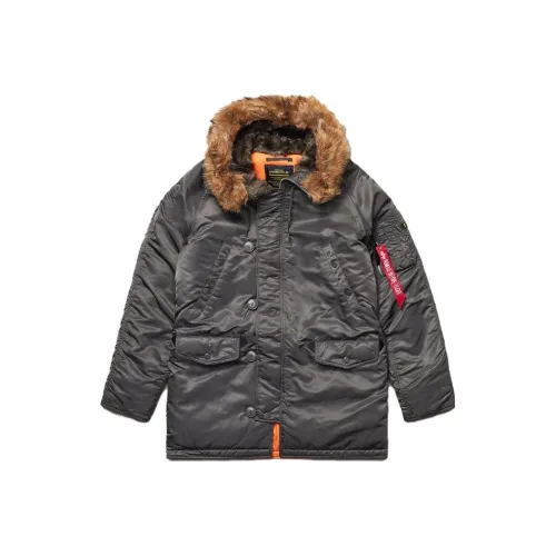 Alpha Industries Jackets Men Gray
