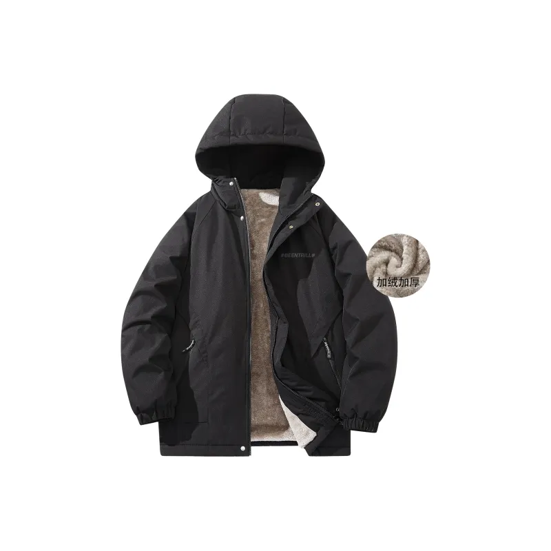 BEENTRILL Jacket Thickened And Fleece Lined Unisex-3
