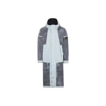 STONE ISLAND STONE ISLAND Hand Sprayed SS23 Jackets & Coats Men's Sky Color