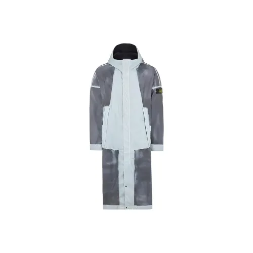 STONE ISLAND STONE ISLAND Hand Sprayed SS23 Jackets & Coats Men's Sky Color
