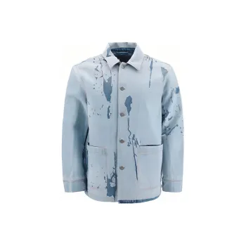 DIESEL SS22 Denim Jacket Men's Light Blue