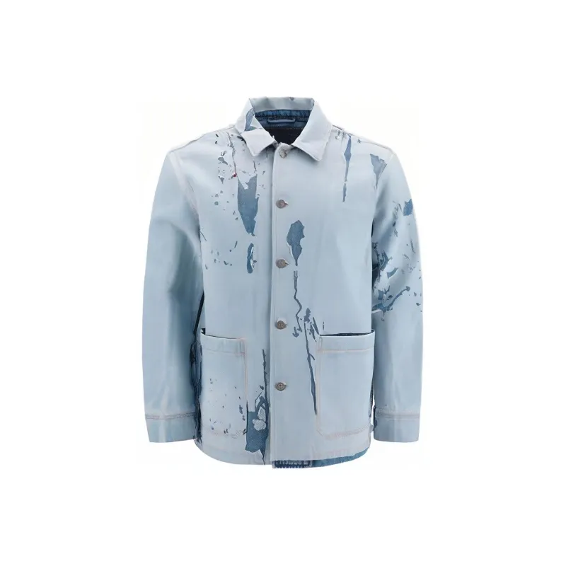 DIESEL SS22 Denim Jacket Men's Light Blue-0