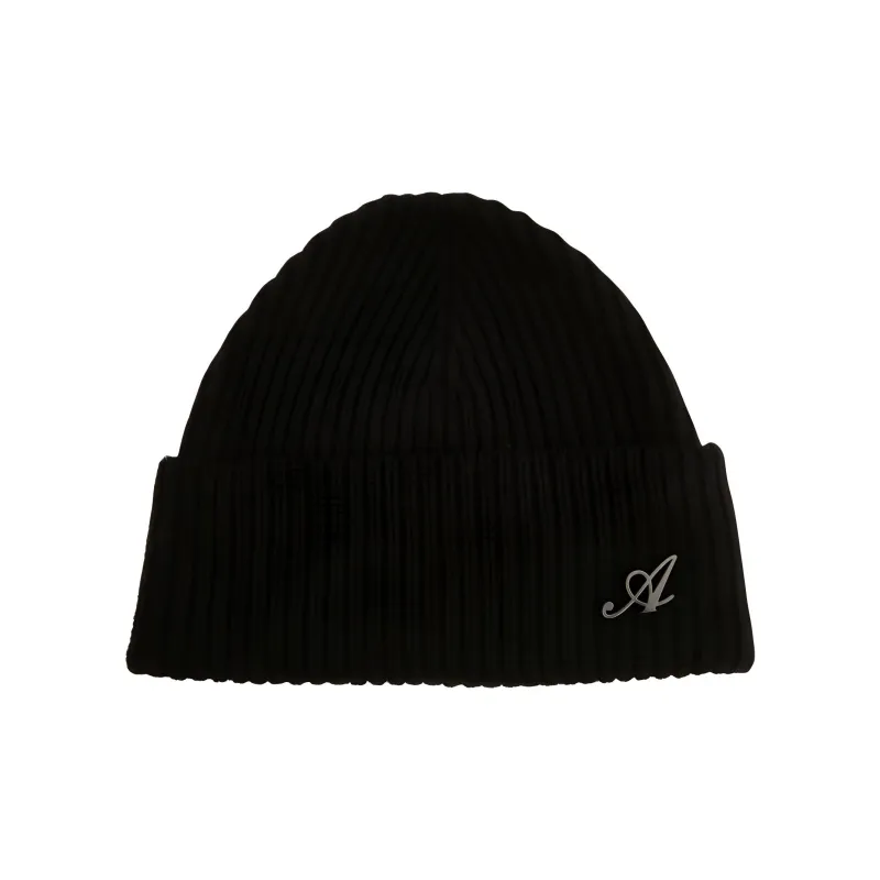 Axel Arigato Wool Beanies Unisex Black-0
