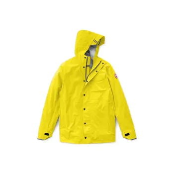 Canada Goose Windproof And Breathable Windbreaker Jacket Men's Armrest Yellow