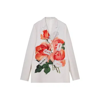 UNDERCOVER Mononoke Floral Blade Motif Jacket