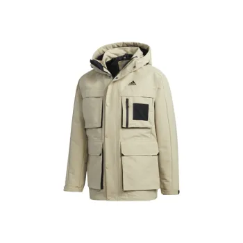 Adidas Down Jackets Men Grassland Brown