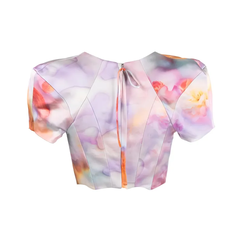 Collina Strade Ava Cropped Corset Top-1