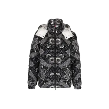 Moncler Graphic print Hooded Jacket