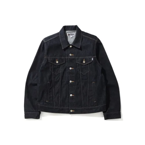 A BATHING APE X Dragon Ball Z Baby Milo Big Ape Head Denim Jacket