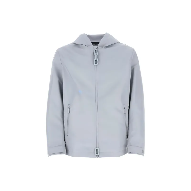 OFF WHITE Quote Zip Up Hooded Windbreaker-0