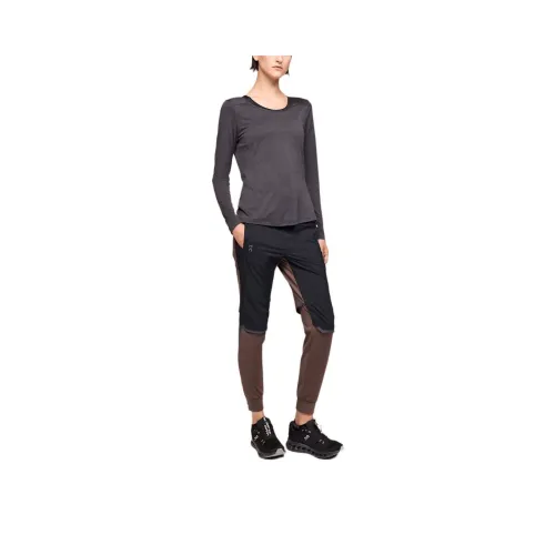 On Running Pants Sports Pants Women's Grape/Black