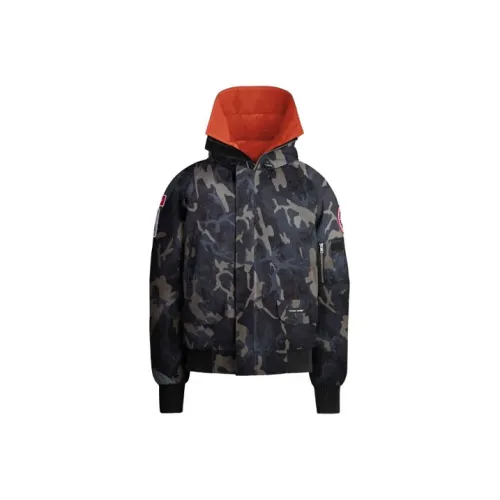 Canada Goose x Rhude X Nba SS21 Down Jacket Winter Unisex Black Camouflage