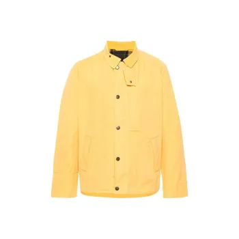 BARBOUR SS24 Jackets Coats Men's Mustard Yellow