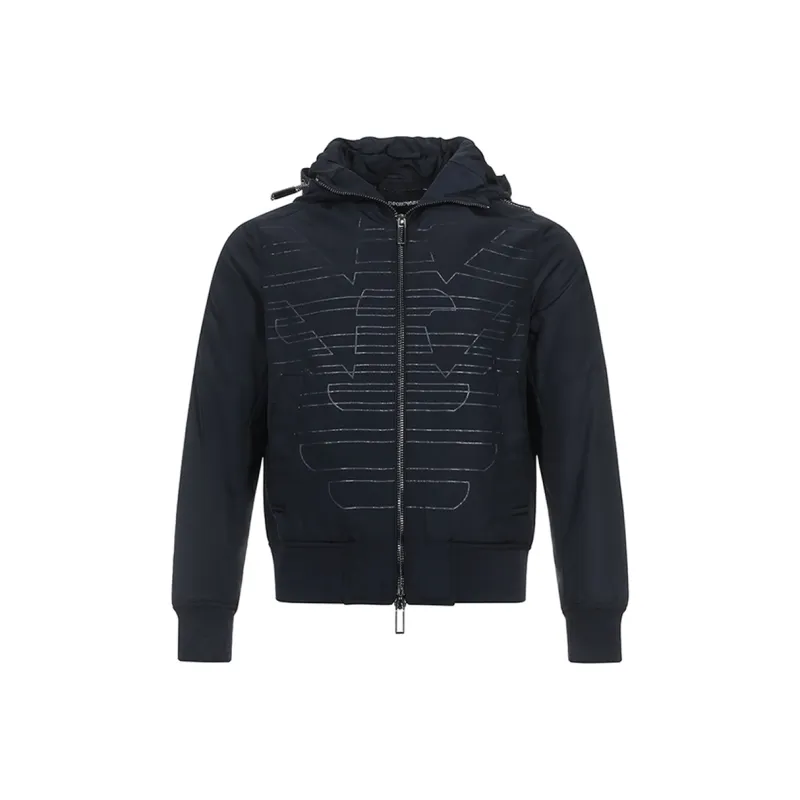 EMPORIO ARMANI Puffer Jacket Men's Navy-0